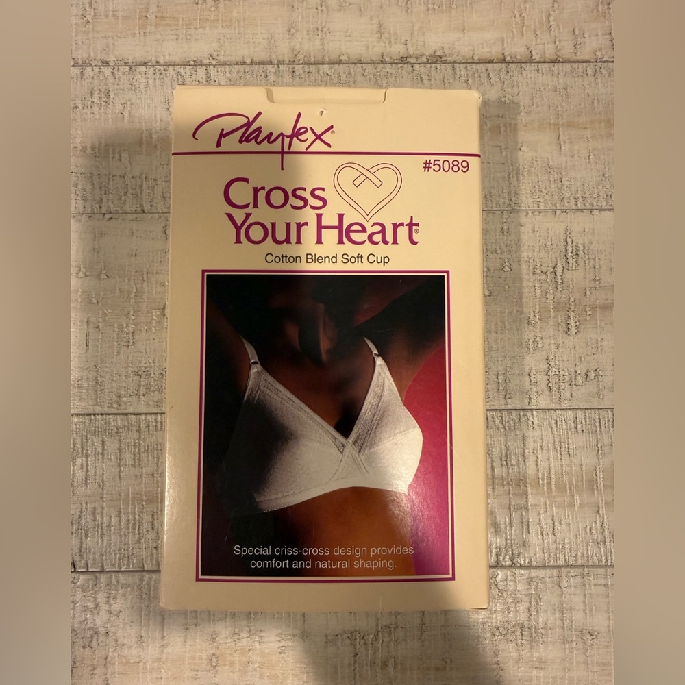 Playtex Cross Your Heart Soft Cup Bra - White